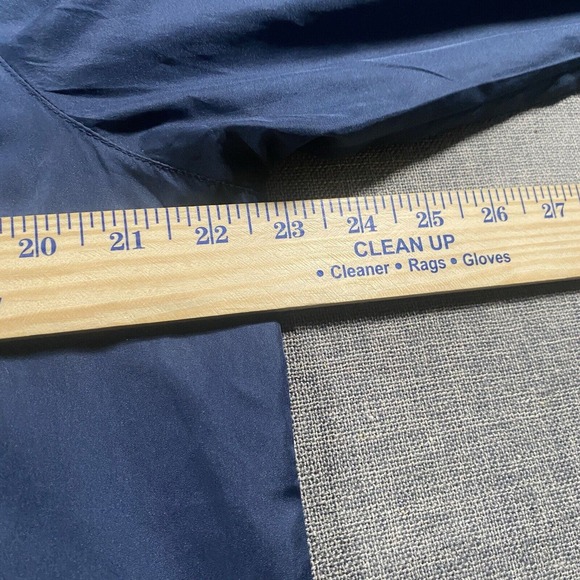 Nascar Stormtech Full-Zip Windbreaker Jacket Mens Medium‎ Blue Vented Wicking - Picture 8 of 13